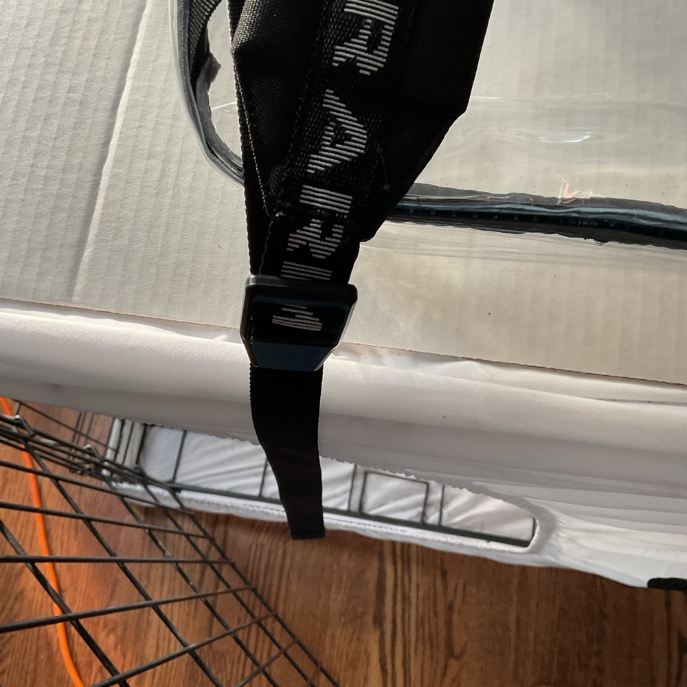 Under Armour Transparent Backpack With Black Acce… - image 4